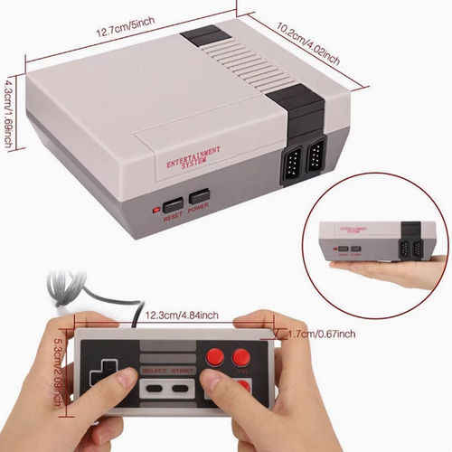 Control Genérico Para Mini Nes - Gamepad Compatible Negro