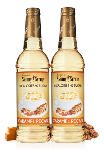 Jordan's Skinny Mixes Syrups Caramel Pecan, Jarabe Aromatiza