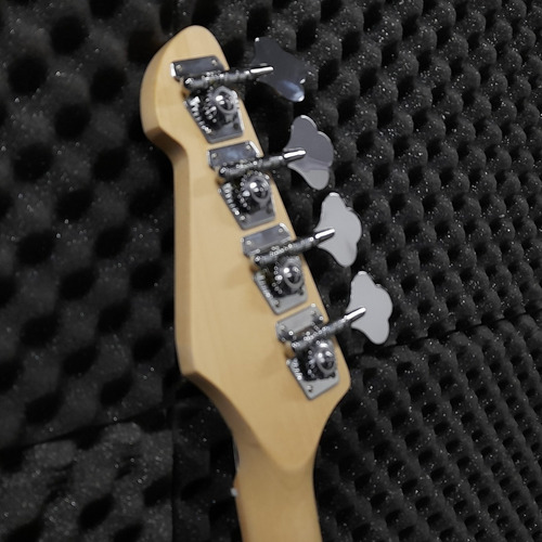 Imagem 7 de 10 de Contrabaixo Waldman Gjj-200x Nat 4 Cordas Jazz Bass Vintage