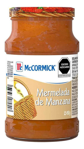 Mermelada De Manzana Mccormick 450g