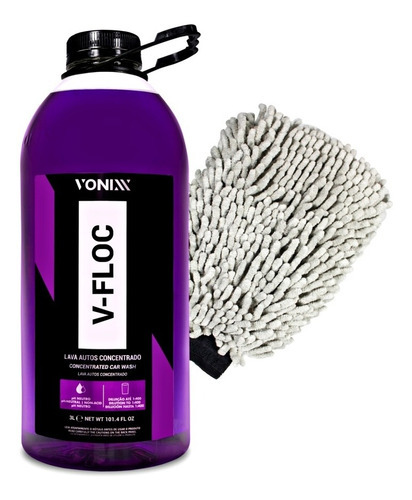 Shampoo Neutro Automotivo Lava Auto V Floc 3l Vonixx