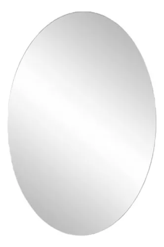 Espejo Adhesivo Ovalado Decorativo 30cm X 40cm