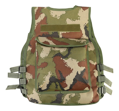 Nylon Niños Airsoft Caza Cuerpo Armadura Chaleco Para Cs Jue