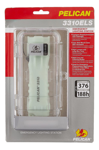 Pelican Linterna Led De Emergencia 3310els Con Estuche (cuer