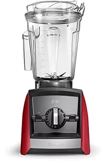 Vitamix Ascenso A2500 - Blanda Color Blanco Licuadora Rojo