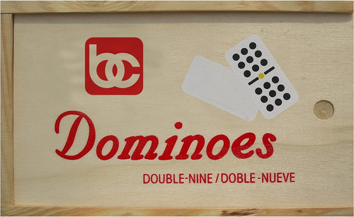 Bene Casa - Juego De Dominó Doble 9 Hecho A Mano Con Caja De