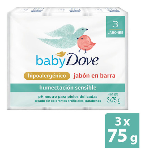 Jabón Tocador Dove Baby