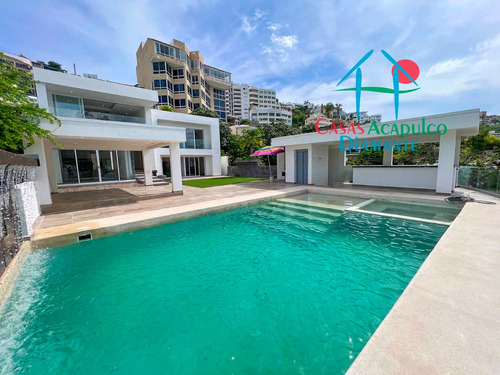 Cad Casa Daniela. Terraza Con Jardín Artificial, Alberca, Barra - Bar Y Gazebo