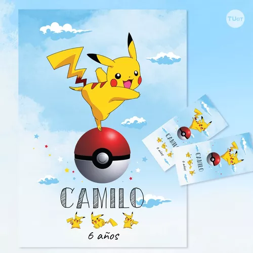 Kit Digital Pikachu Png Imágenes y Papeles Digitales
