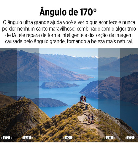 Câmera De Ação Sjcam Sj4000 Com Dual Screen Wifi Full Hd 4k
