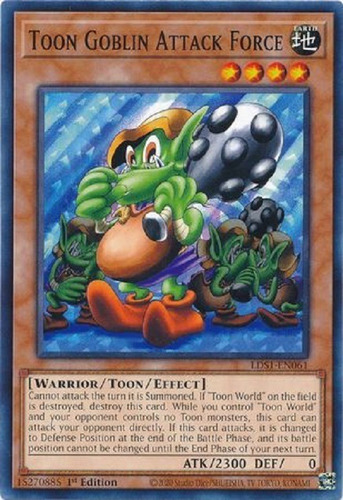 Fuerza De Ataque Goblin Toon Común Yugioh