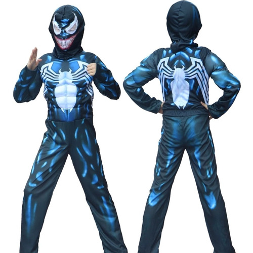 Disfraz Niños Superhéroe Venom Personaje Acción Divino!