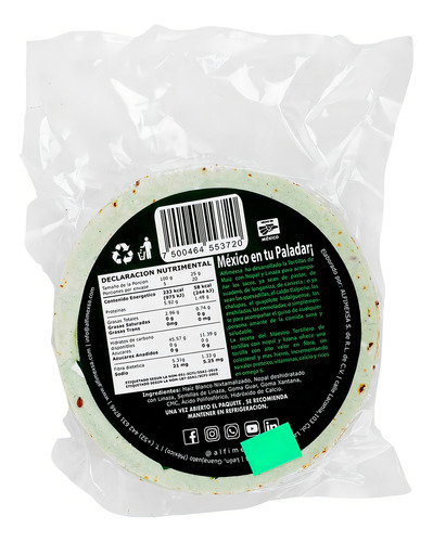 Tortilla Maestro Tortillero Nopal 500g