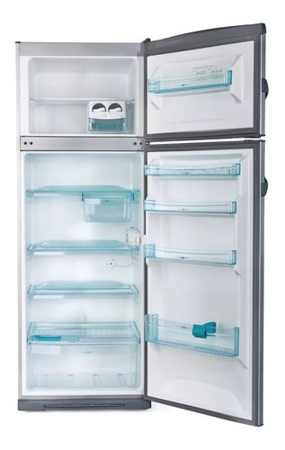 Heladera Columbia 2334/H plata con freezer 317L 220V