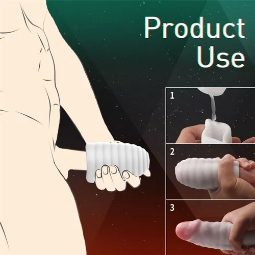 Masturbador Masculino Consolador Hombre Huevo Succion Flesh