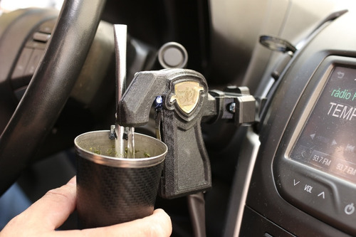 Garrafa Térmica Tereré Jet 3.8l Série Couro Marrom