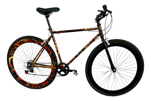 Biciarte M4 Fixie Hibrida Urbana 700