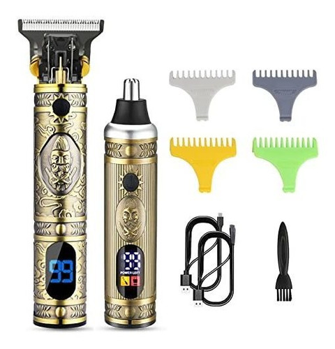 Cortadora De Pelo Profesional Para Hombres Y Cortapelos De