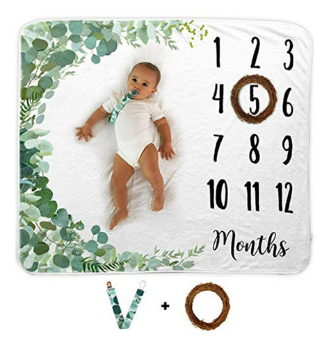 Brand: Novo Baby Monthly Milestone Blanket