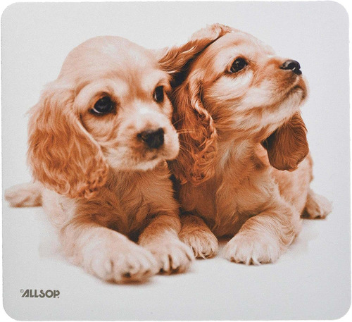 Mouse Pad Dibujo Cachorros Spaniel 10.25 X 9.25 Pulgadas