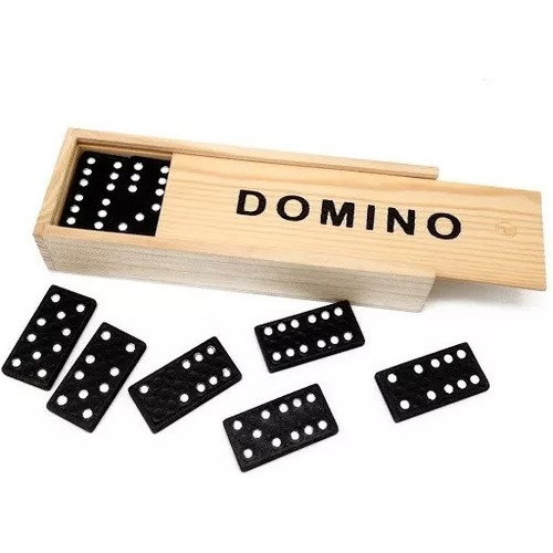 Domino Mini De Madera 30piezas