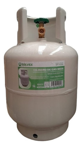 Calentador Gaxeco Con Tanque De Gas Solvex Con Kit Blanco Glp
