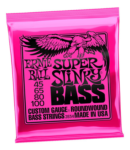 Cuerdas Ernie Ball Para Bajo Eléctrico De Cuatro Cuerdas