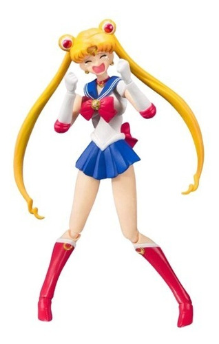 Imagen 1 de 2 de Muñeco Figura Anime Sailor Moon Serena Articulable