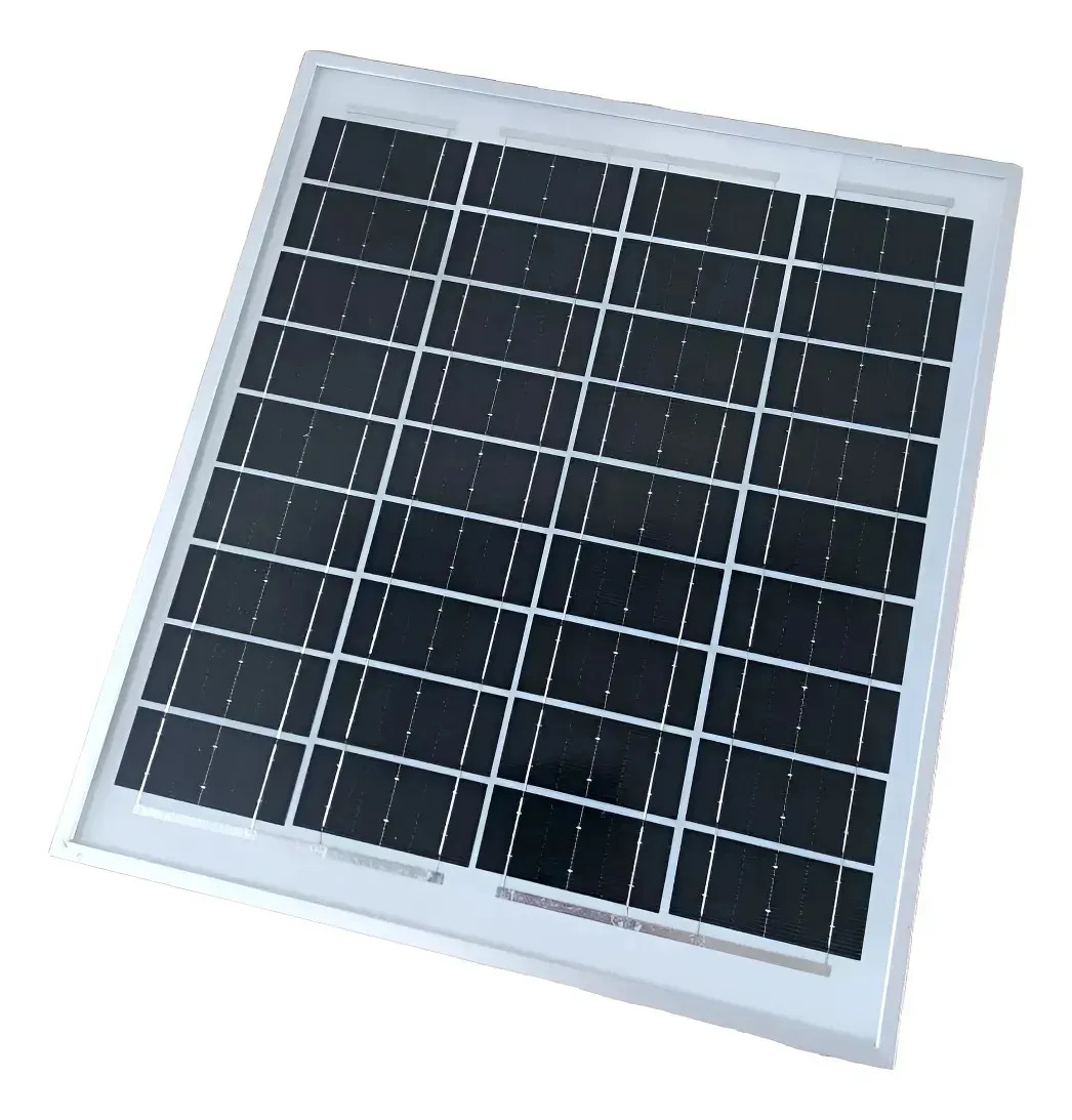 Painel Solar 10w Ztroon Monocristalino Ztp-010mi Azul-escuro 1000v 24.72v