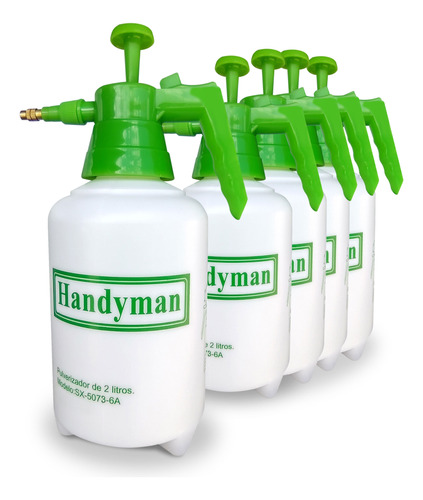 Pulverizador Fumigador Handyman 2 L Pack Reventa X 5 Unid.