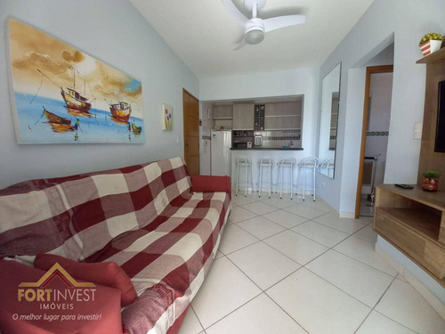 Imagem 4 de 14 de Apartamento Com 1 Dormitório À Venda, 42 M² Por R$ 245.000,00 - Caiçara - Praia Grande/sp - Ap3097