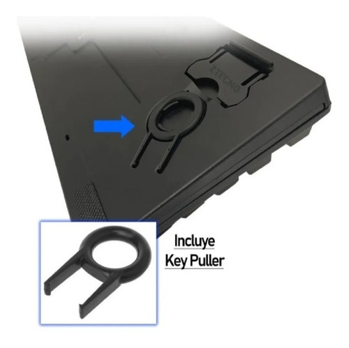 Imagen 4 de 8 de Teclado Gamer Mecanico Xemoki Antighosting Switch Blue Snk