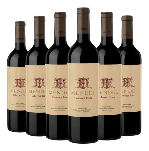 Vino Mendel Cabernet Franc Caja X 6 X 750ml.