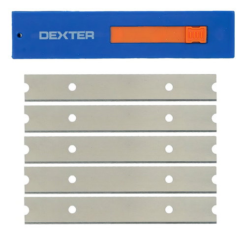 Jogo De Lâminas Para Raspador 14mm Dexter