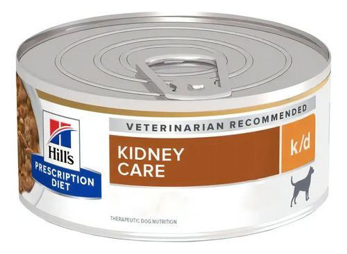 Hills Lata Kd Kidney Care Renal Alimento Perros Humedo 150gr