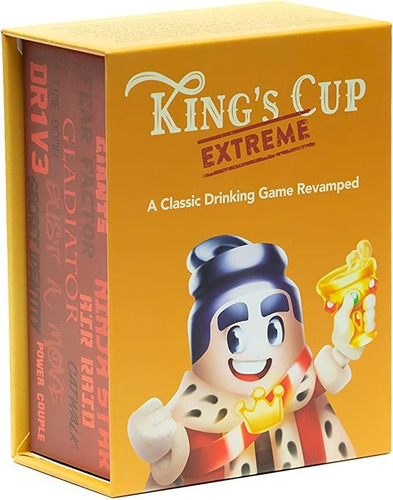 Imagen 1 de 2 de King's Cup Extreme - Juegos De Beber - Juegos De Cartas Par