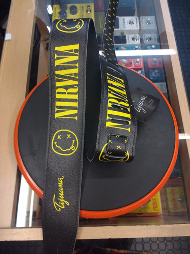 Imagen 6 de 10 de Correa Tijuana Modelo Eco Nirvana Para Guitarra O Bajo