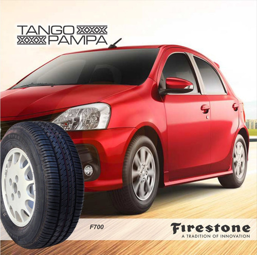 Cubierta 185/65 R14 86 T F700 Firestone + Envío 0$