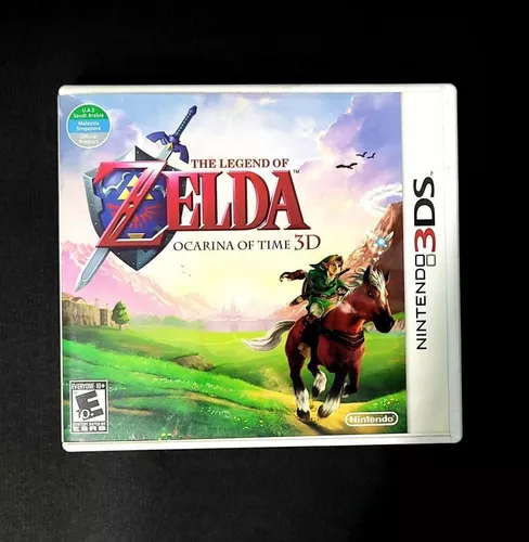 The Legend of Zelda: Ocarina of Time 3D - 3DS - Nintendo - Jogos Nintendo  DS - Magazine Luiza