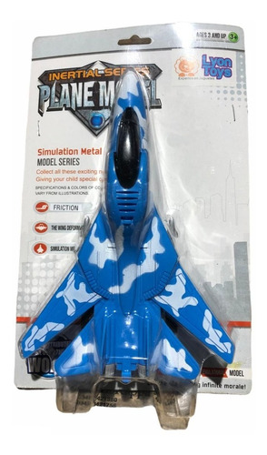 Avión Militar A Fricción , De Juguete - Oferta