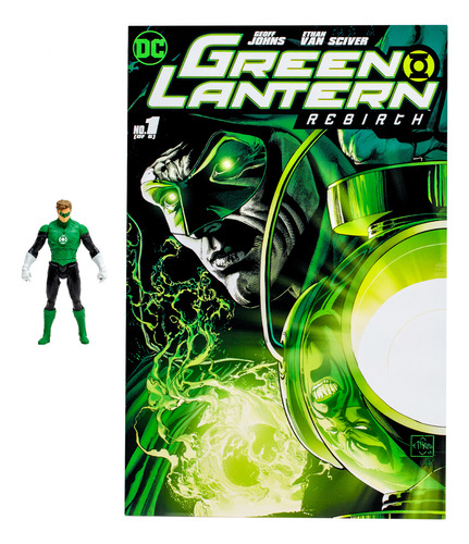 Mcfarlane Dc Direct Page Punchers: Linterna Verde Rebirth #1