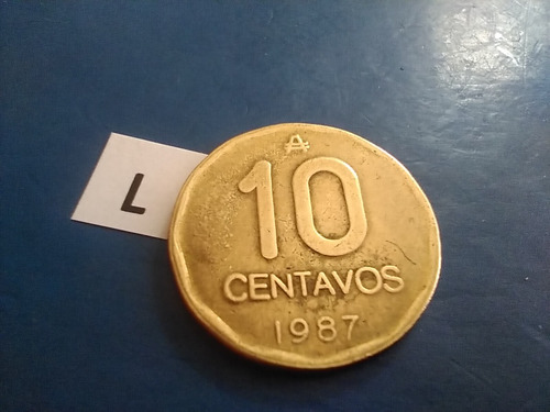 Monedas Antiguas Argentinas 1988 De 10 Centavos De Australes