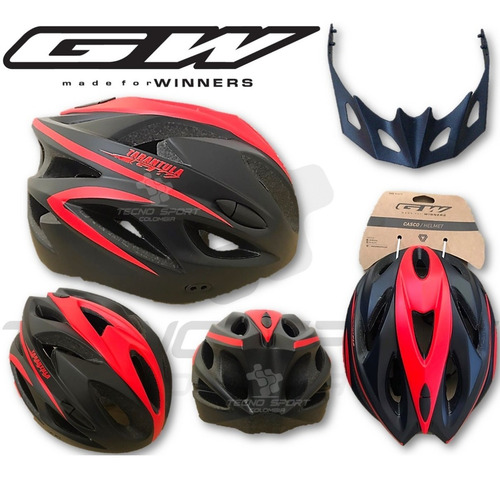Casco Gw Ciclismo Bicicleta Ajustable Montaña Ruta Patinaje