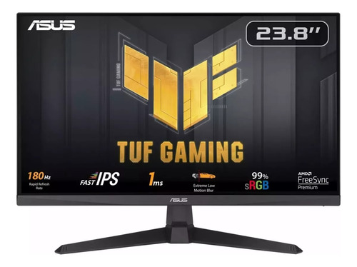 Monitor Gamer Asus Tuf 24  Fhd Ips 180 Hz 1ms Vg249q3a @pd 