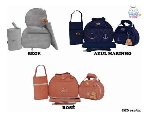 Bolsa / Mala Maternidade  Para Bebê Menina / Menino 