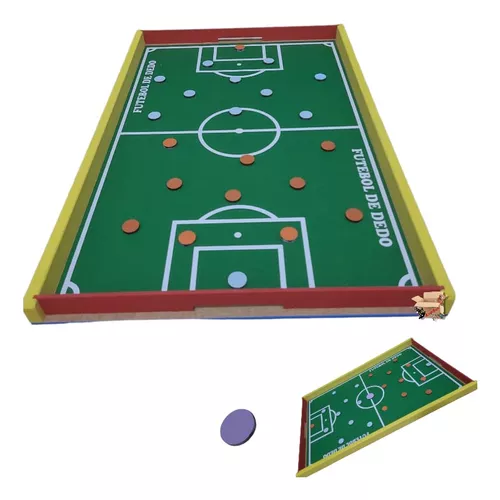 Jogo Peteleco Futebol De Prego Gol A Gol Dedobol Brinquedo