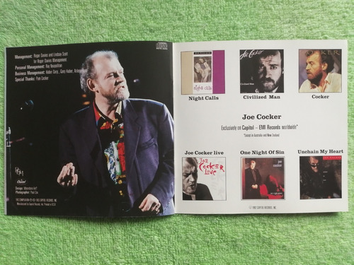 Eam Cd The Best Of Joe Cocker 1992 Greatest Hits Capitol R.