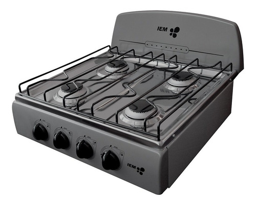 Imagen 2 de 2 de Parrilla a gas IEM Profesional CI51CGXP0 plateada