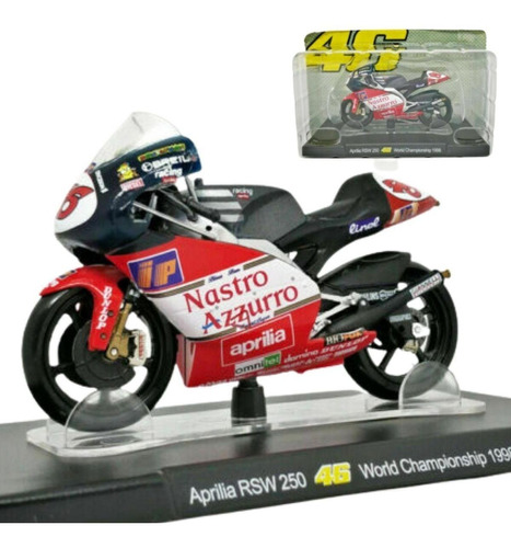 Aprilia Rsw 250 46 Motogp Rossi 1998 - Escala 1:18