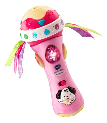 Vtech Micrófono Para Babear Y Sonajero Para Bebé, Exclusi.